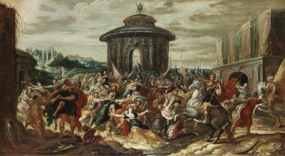 Raub der Sabinerinnen von Hans III Jordaens